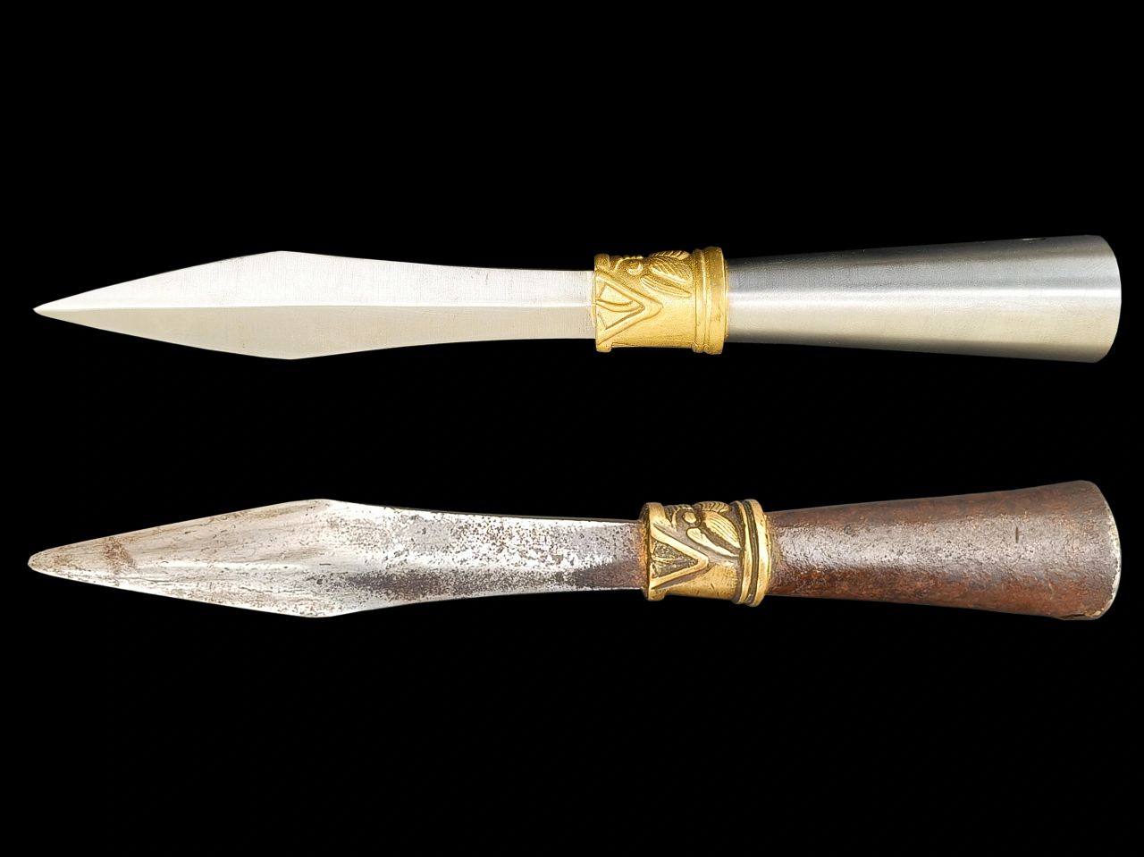 Qing Golden Dragon Spear made by LK Chen