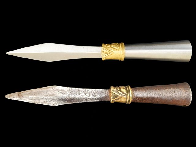 Qing Golden Dragon Spear made by LK Chen
