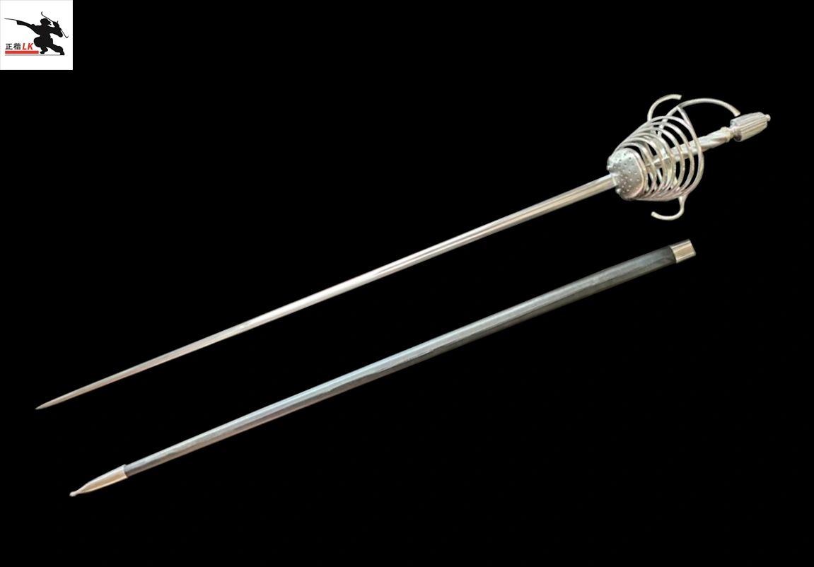 Vincentio Italian Seven Rings Rapier — Realizzato da LK Chen